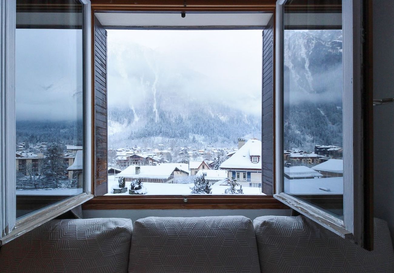 Apartment in Chamonix-Mont-Blanc - Champaign Powder - Centre - Vue Mt Blanc