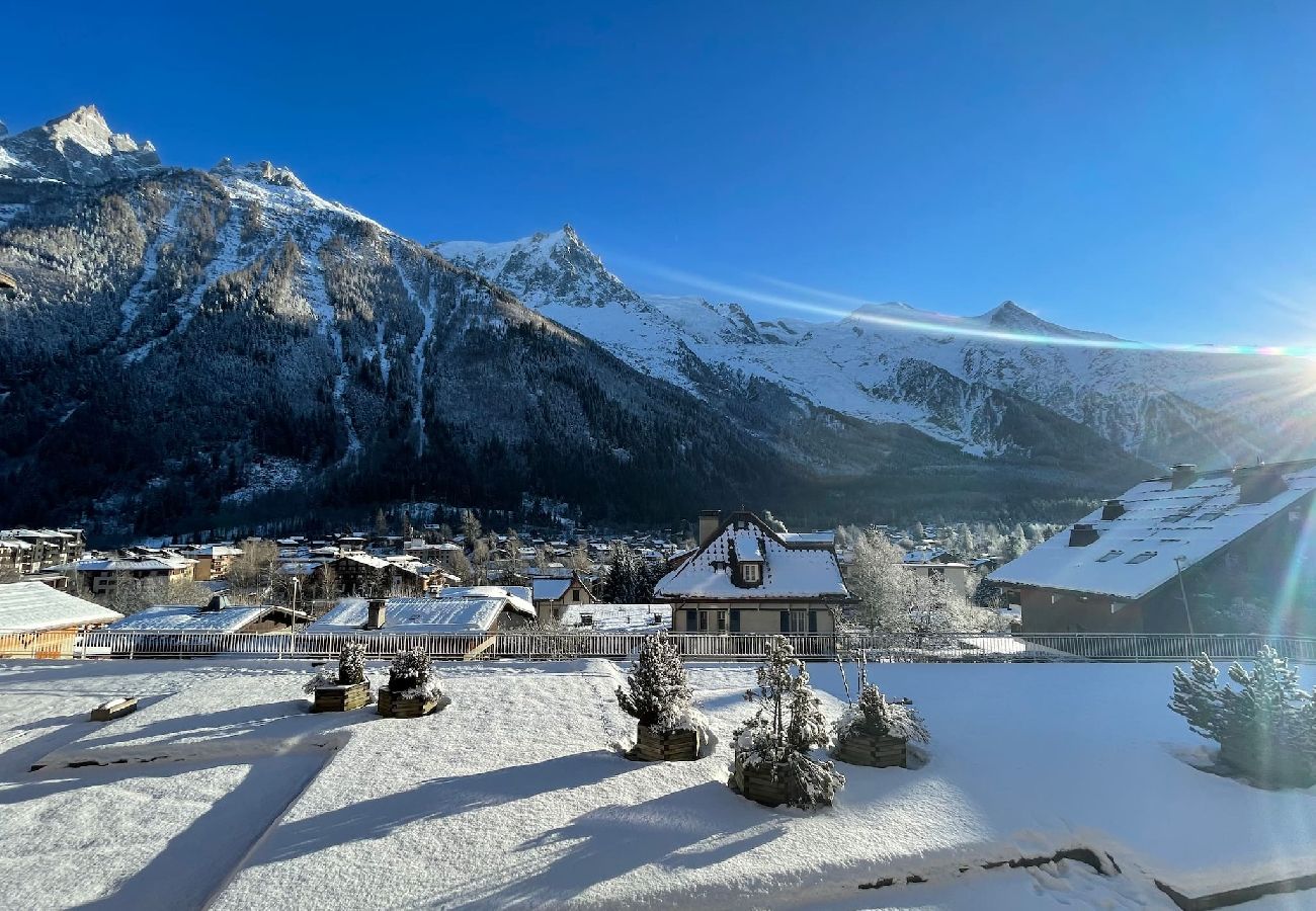 Apartment in Chamonix-Mont-Blanc - Champaign Powder - Centre - Vue Mt Blanc