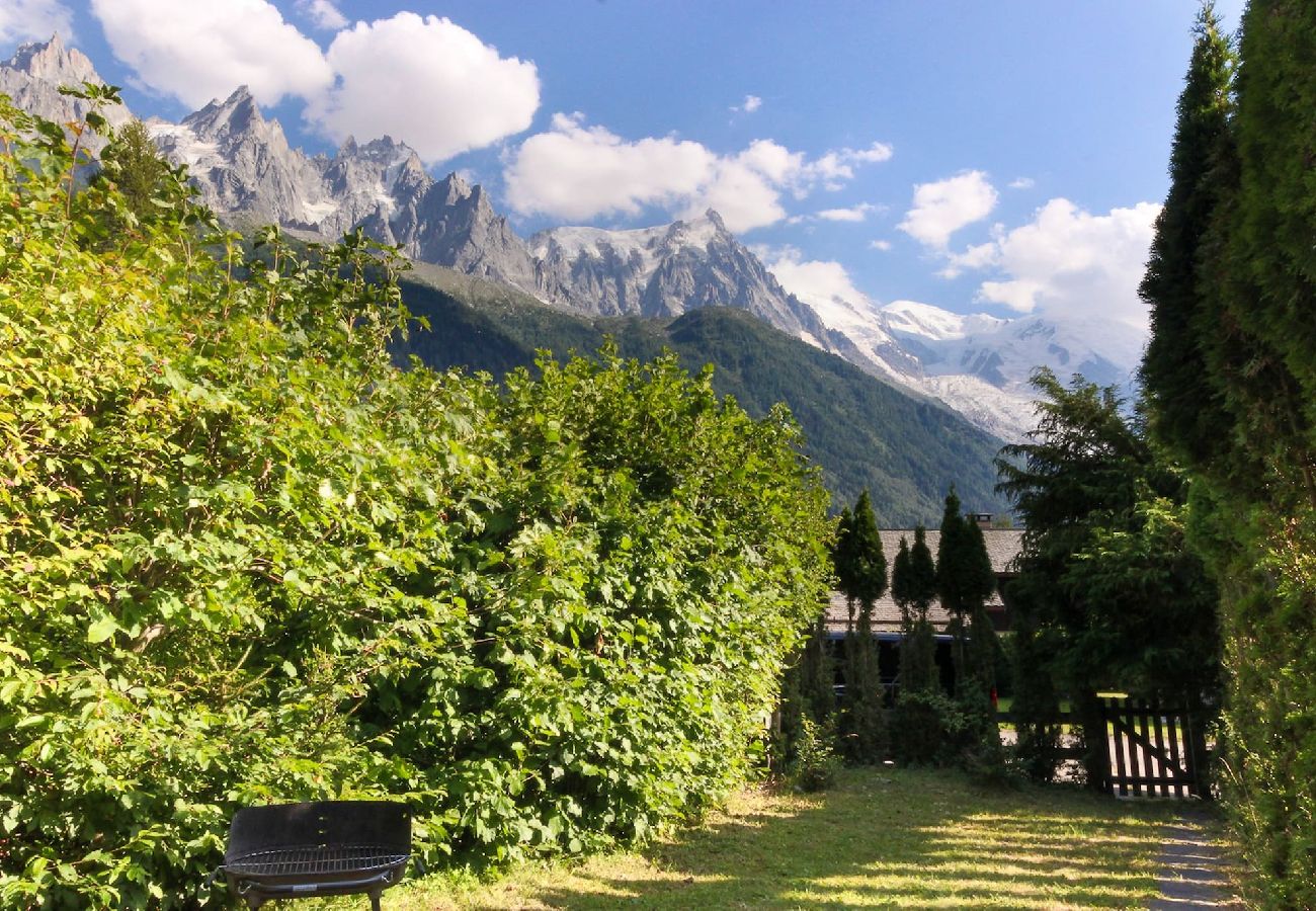 Chalet in Chamonix-Mont-Blanc - House Berenice - Private Garden - View