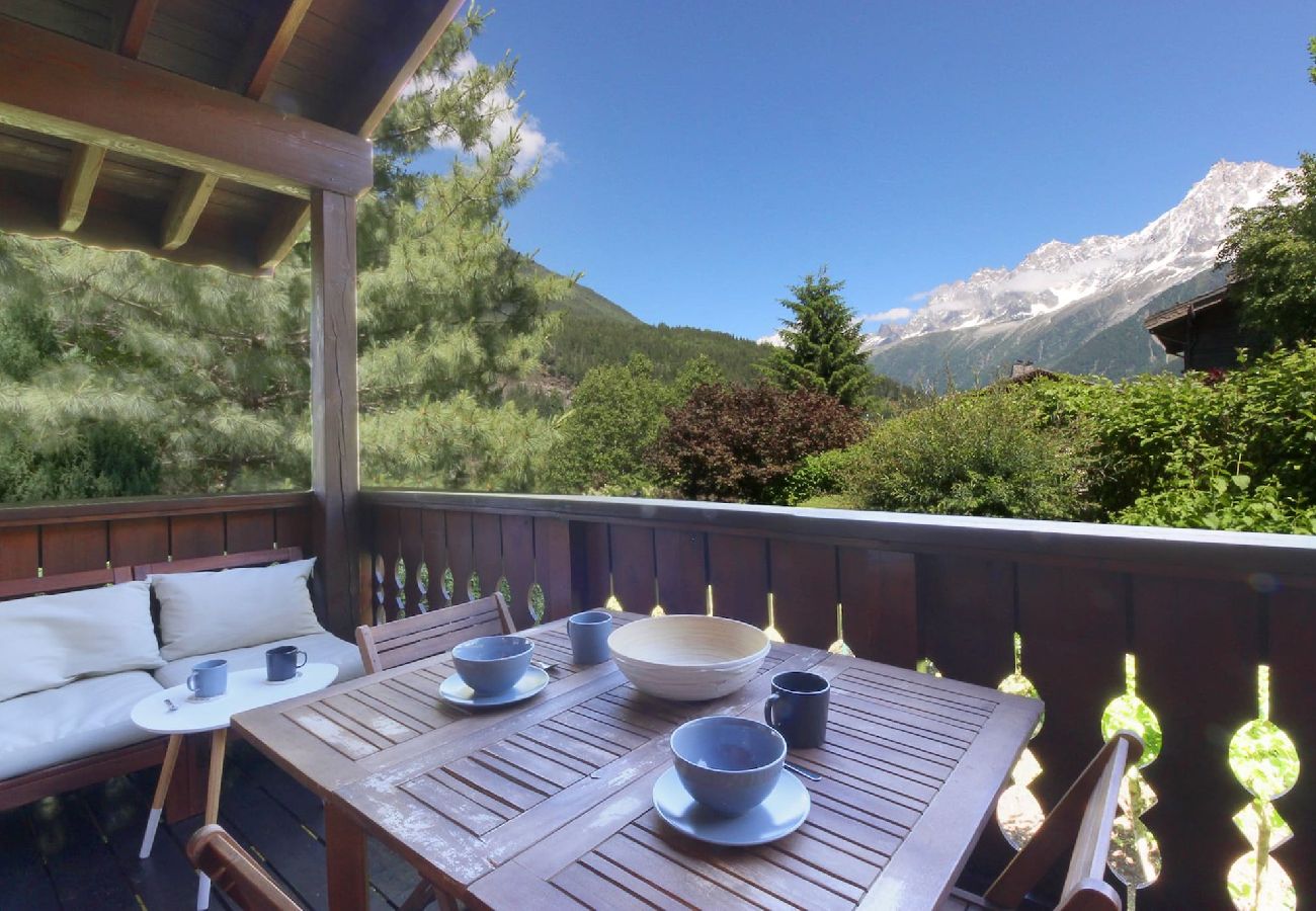 Chalet in Les Houches - Chalet Kandahar -Jardin-Skis aux pieds-Piscine