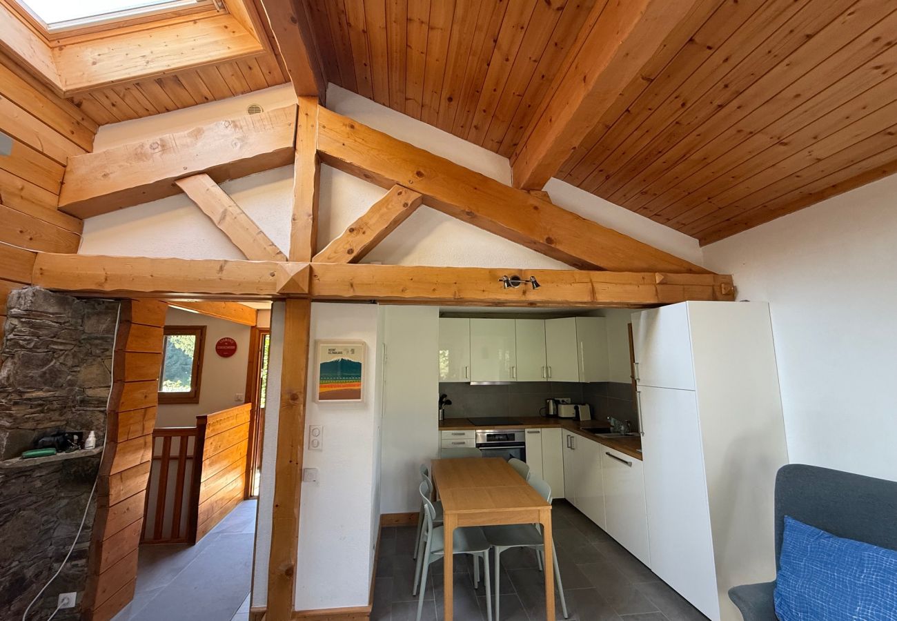 Chalet in Les Houches - Chalet Kandahar -Jardin-Skis aux pieds-Piscine