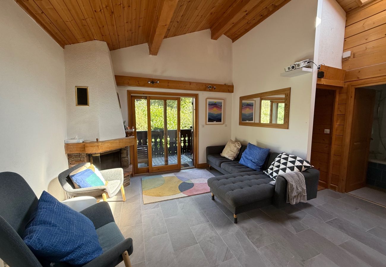Chalet in Les Houches - Chalet Kandahar -Jardin-Skis aux pieds-Piscine