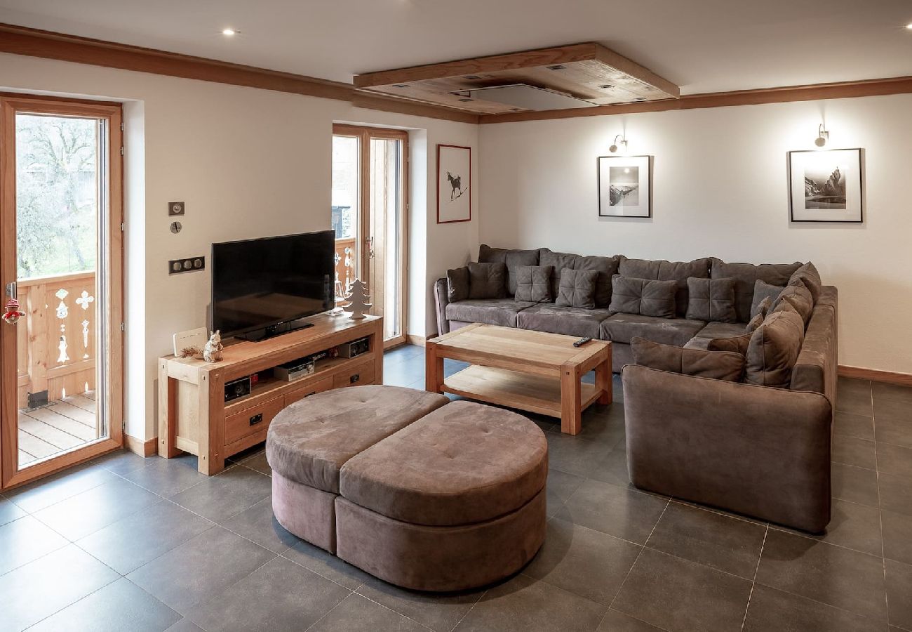 Apartment in Les Houches - Les Ecureuils - Rénové - Skis aux pieds