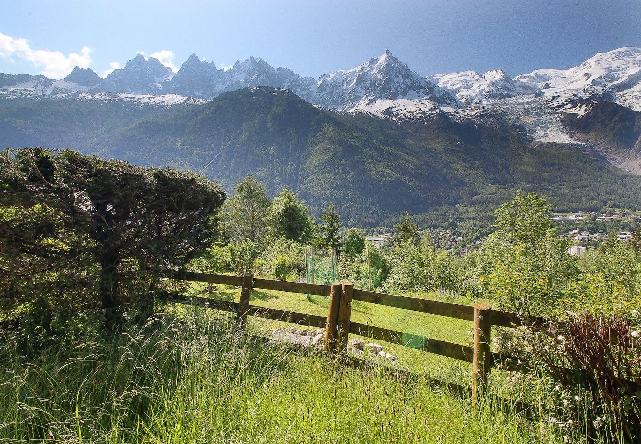 Apartment in Chamonix-Mont-Blanc - Le Cretet 2 - Jardin Privé avec Vue Mont-Blanc