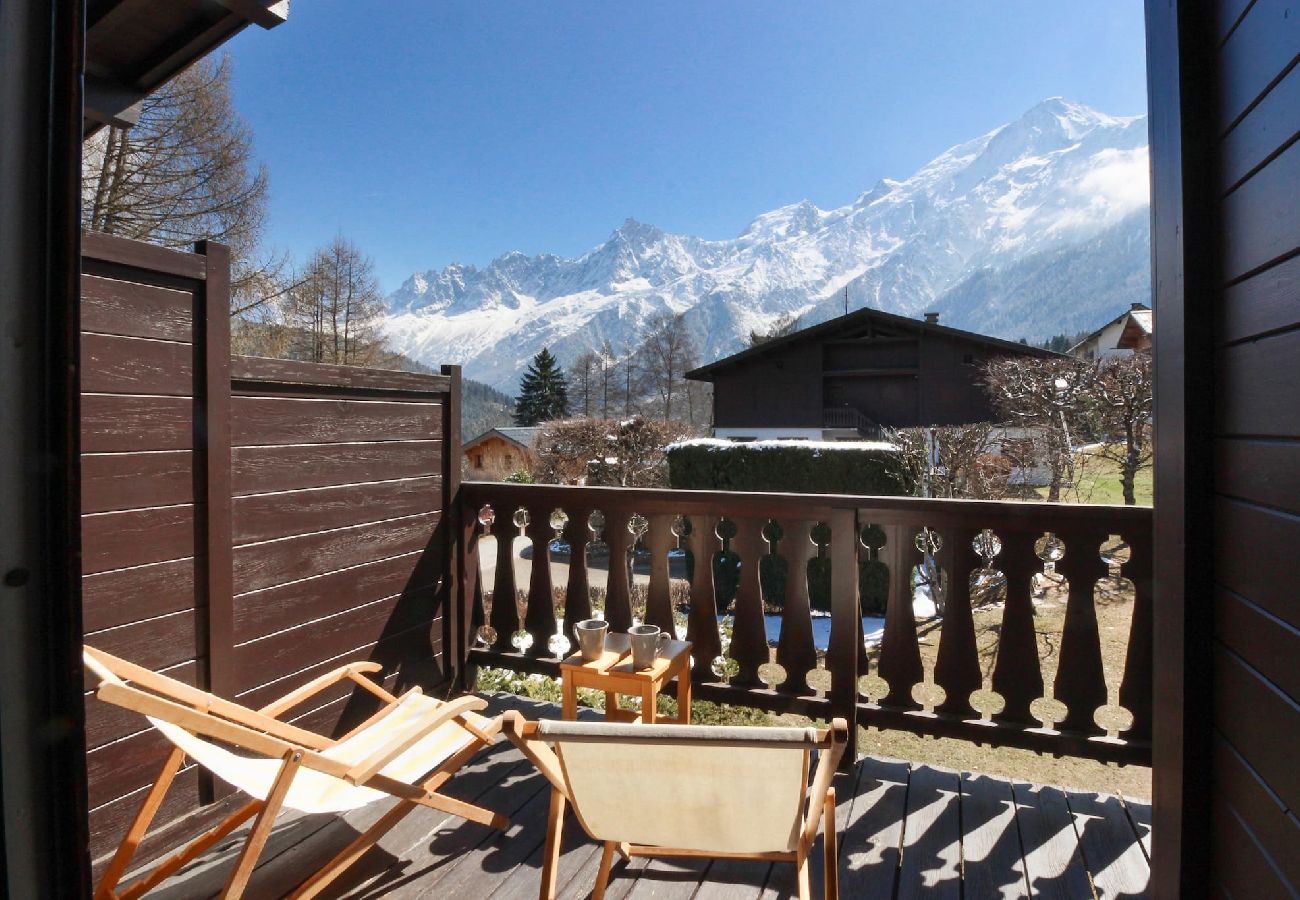 Apartment in Les Houches - Charousse Mt Blanc View