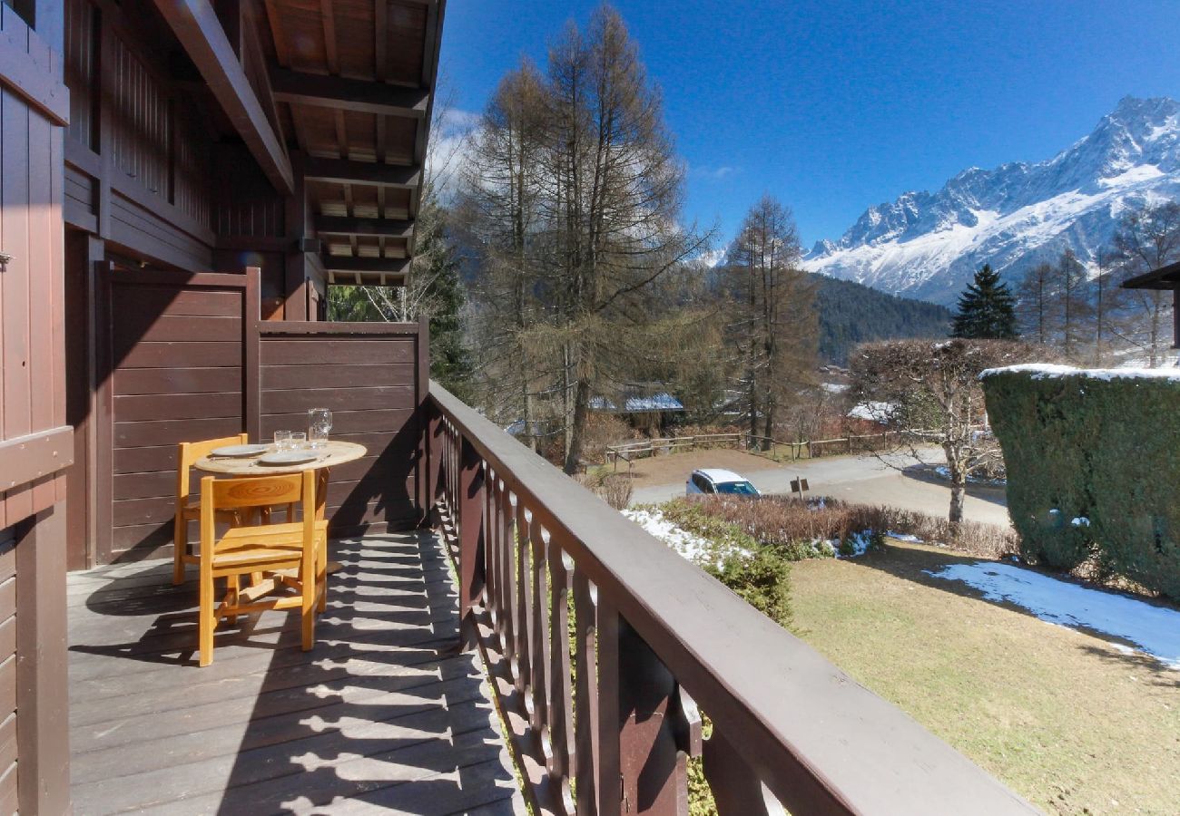 Apartment in Les Houches - Charousse Mt Blanc View