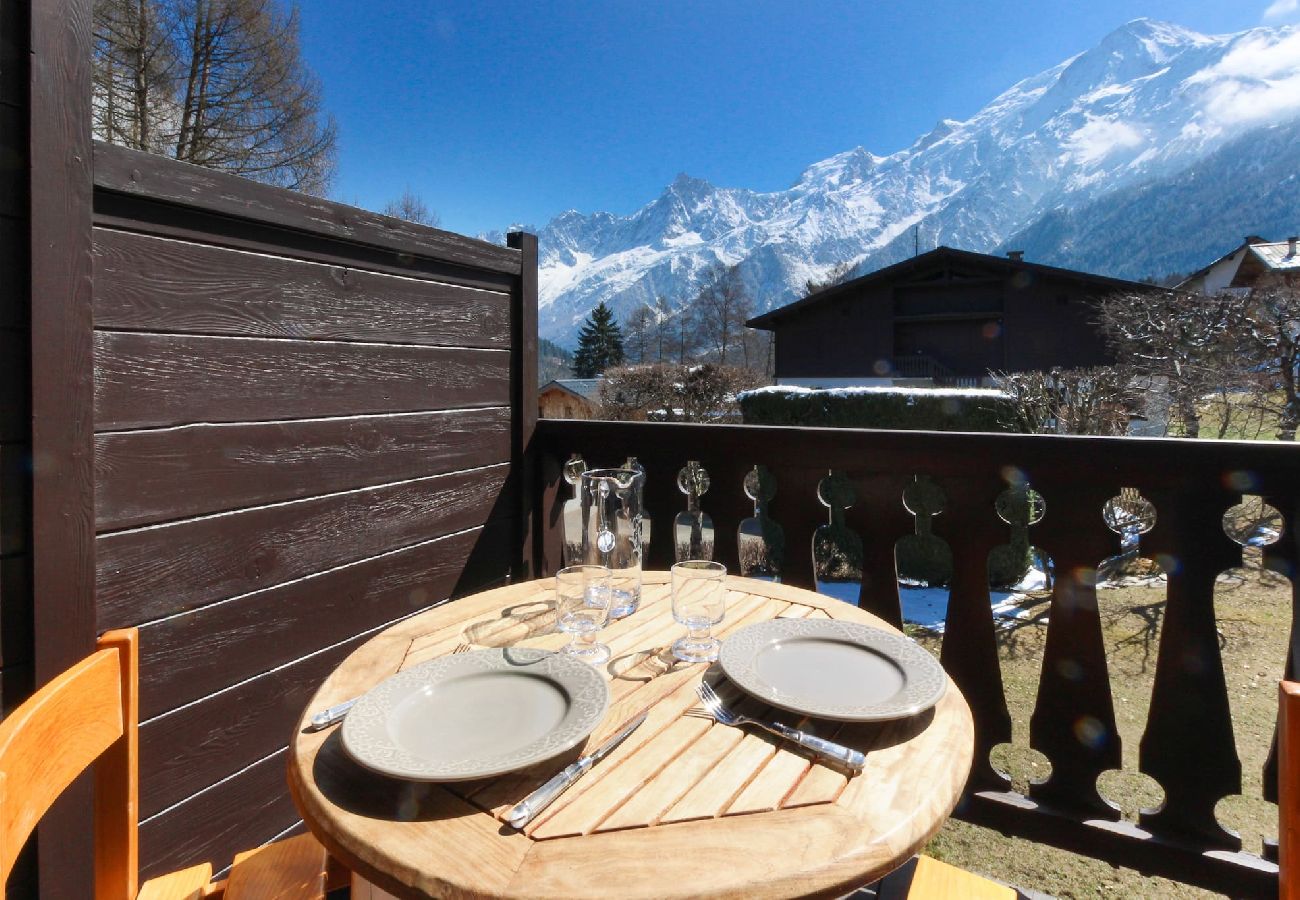 Apartment in Les Houches - Charousse Mt Blanc View