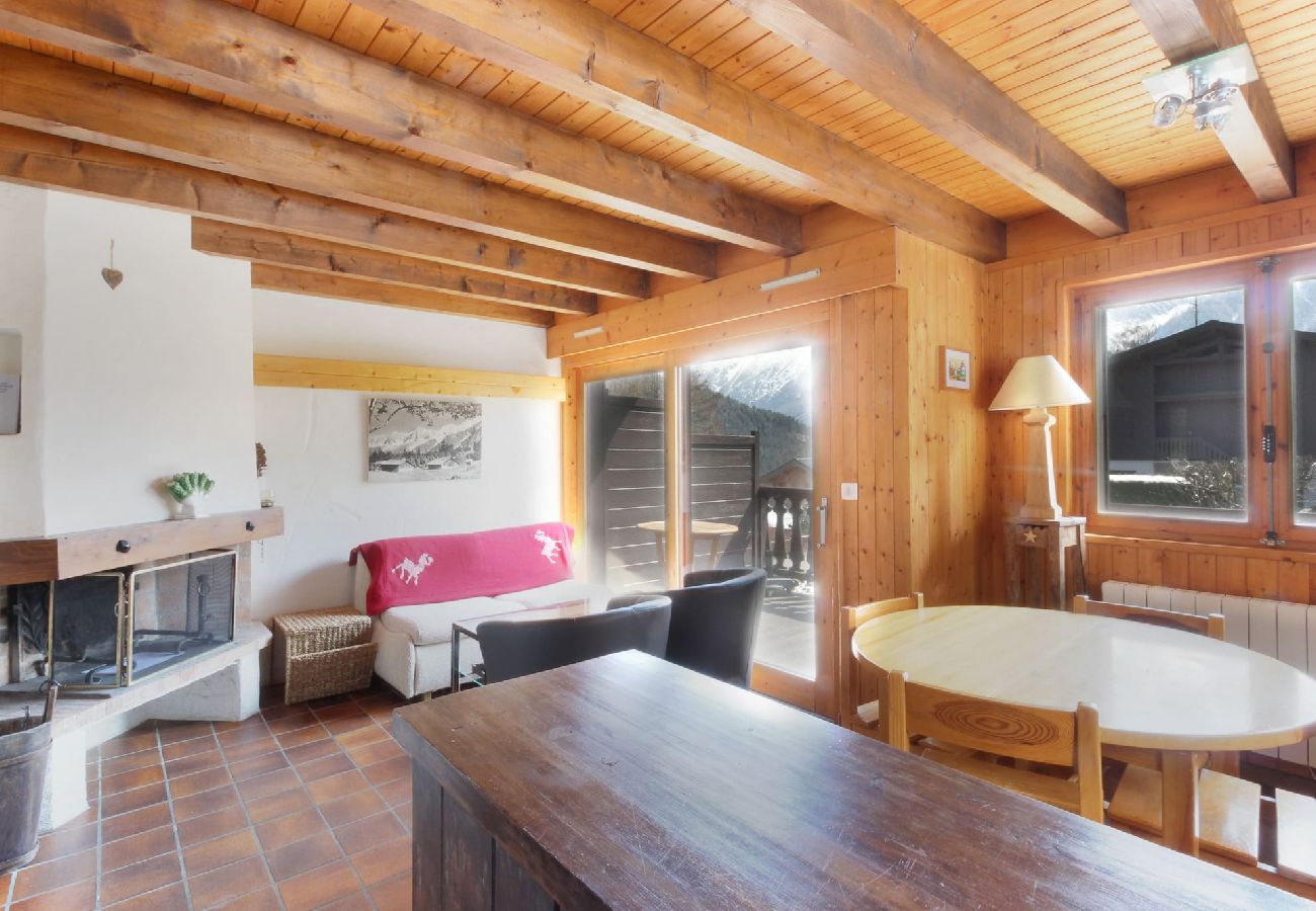 Apartment in Les Houches - Charousse Mt Blanc View