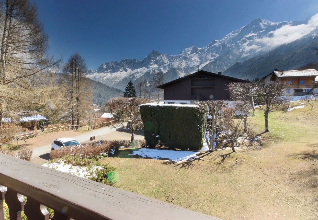 Apartment in Les Houches - Charousse Mt Blanc View