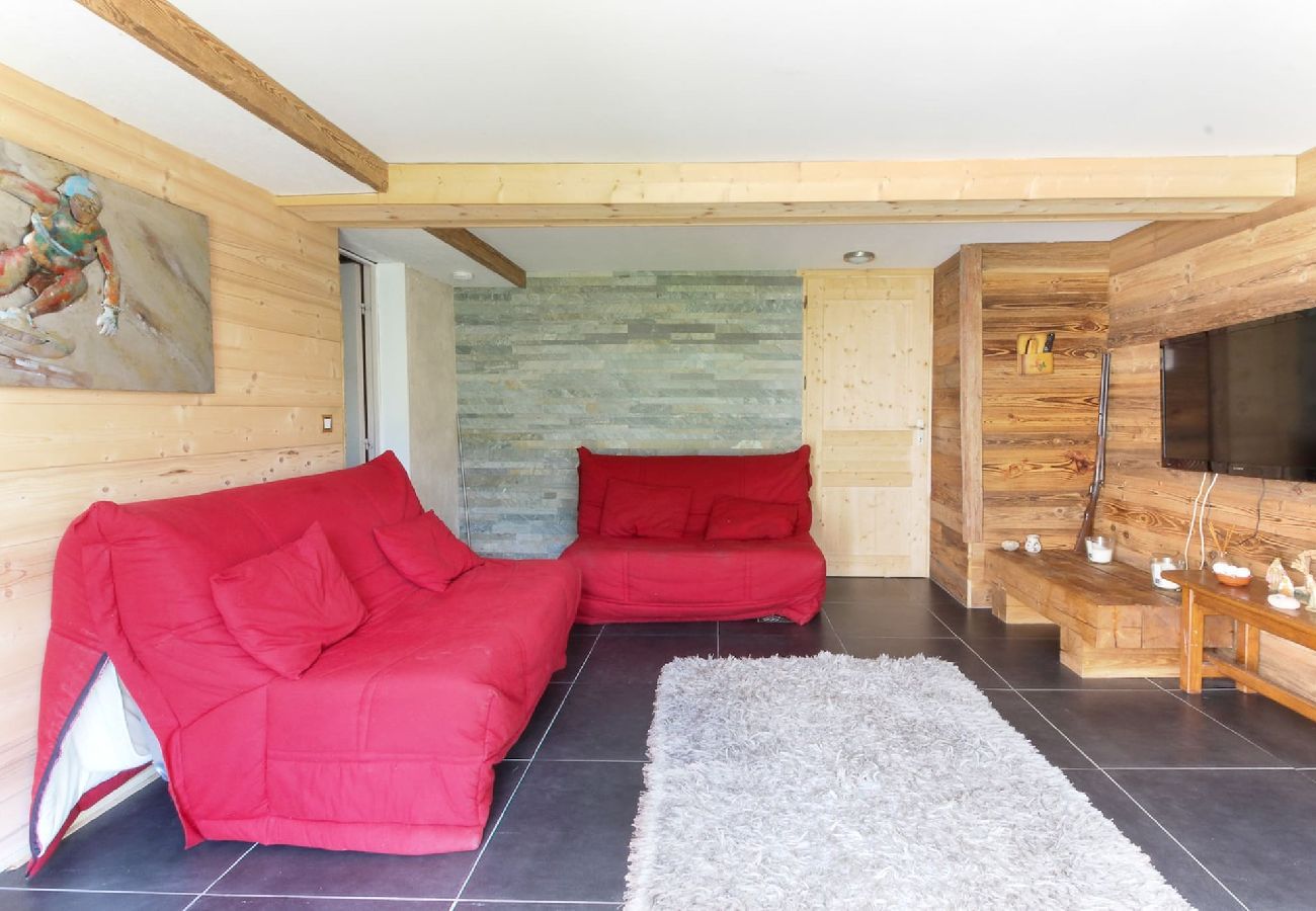 Chalet in Les Houches - Chalet YOLO - Jacuzzi & Sauna - Grand jardin