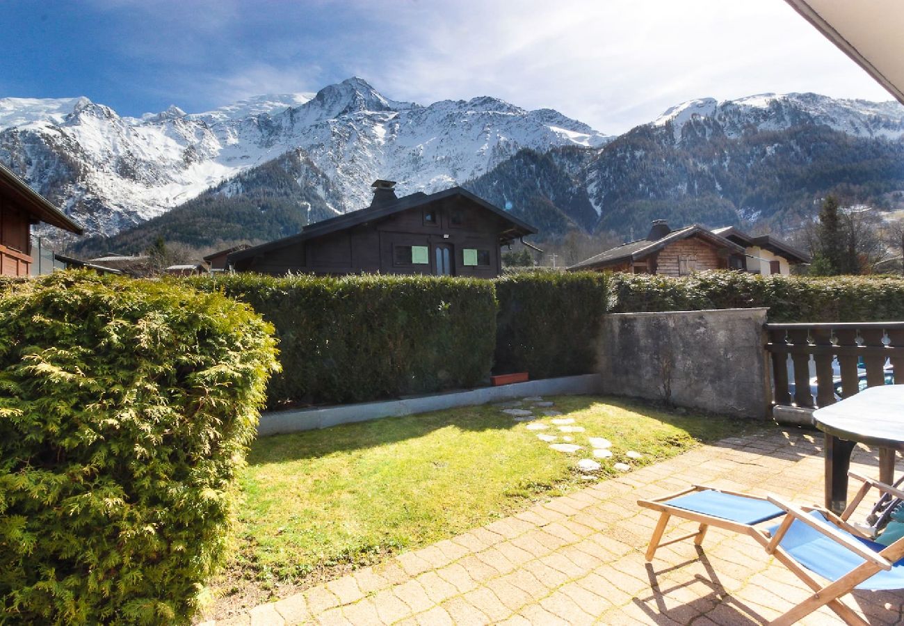 Apartment in Les Houches - Les Lilas - Terrasse Vue Mont-Blanc