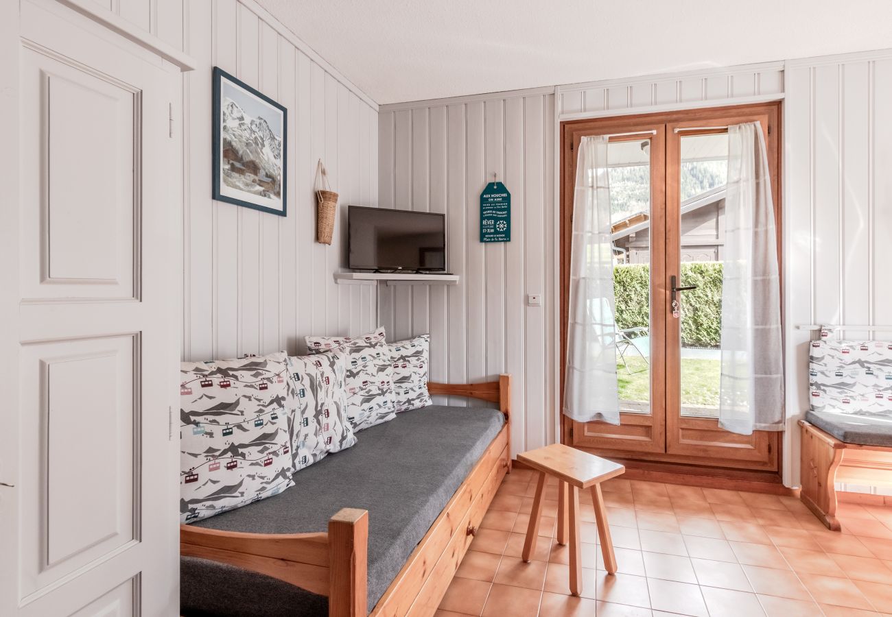 Apartment in Les Houches - Les Lilas - Terrasse Vue Mont-Blanc