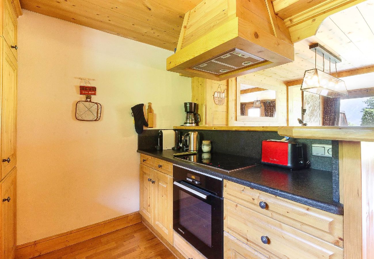 Apartment in Les Houches - Maison Neuve 1 - Ski aux pieds - Vue Mt-Blanc