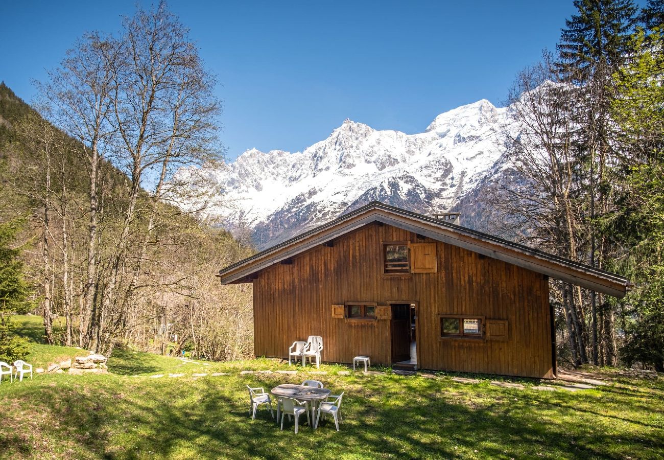 Chalet in Les Houches - Datcha of Sky - Chalet View Mt-Blanc + Studio