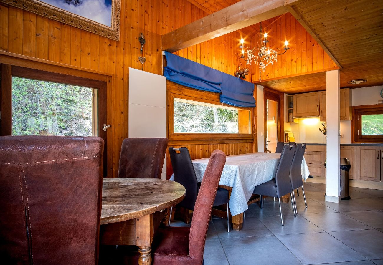 Chalet in Les Houches - Datcha of Sky - Chalet View Mt-Blanc + Studio