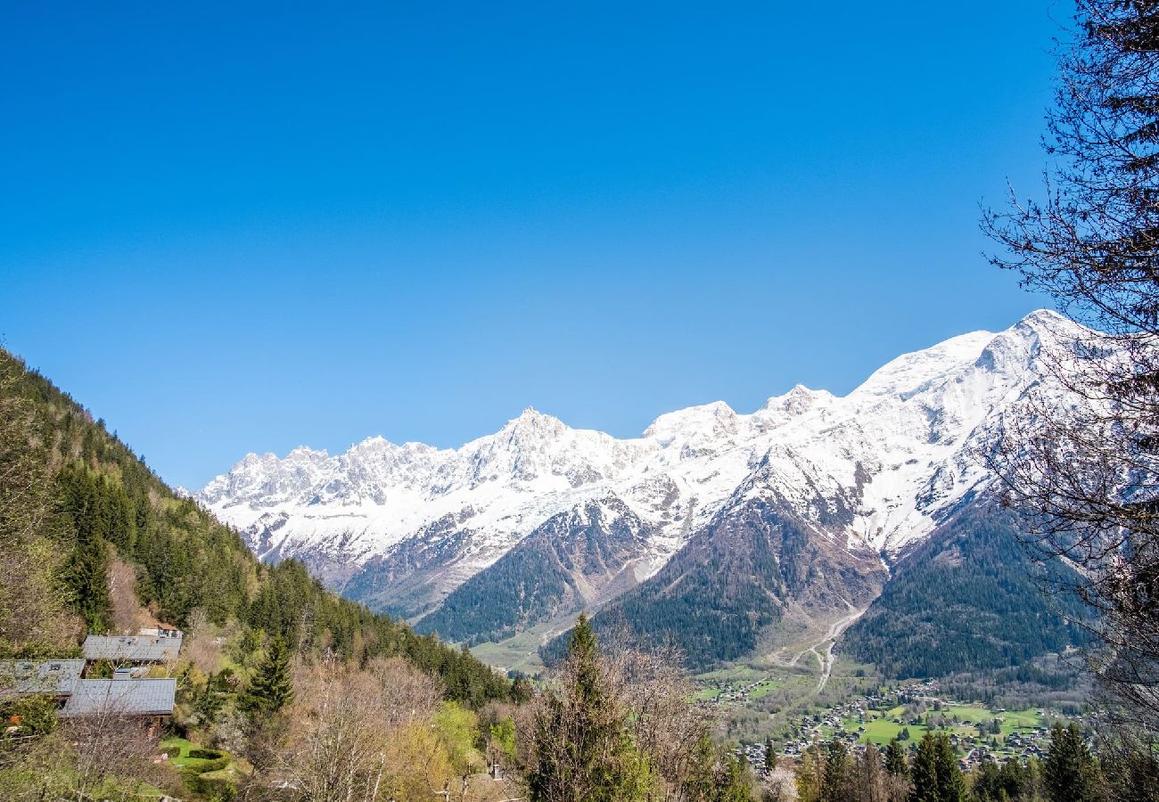 Chalet in Les Houches - Datcha of Sky - Chalet View Mt-Blanc + Studio