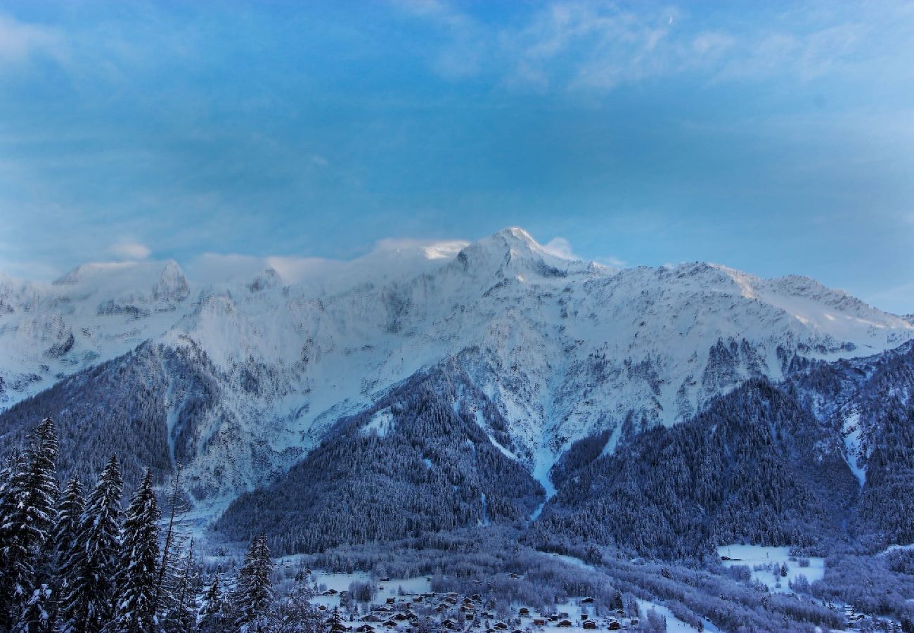 Chalet in Les Houches - Datcha of Sky - Chalet View Mt-Blanc + Studio