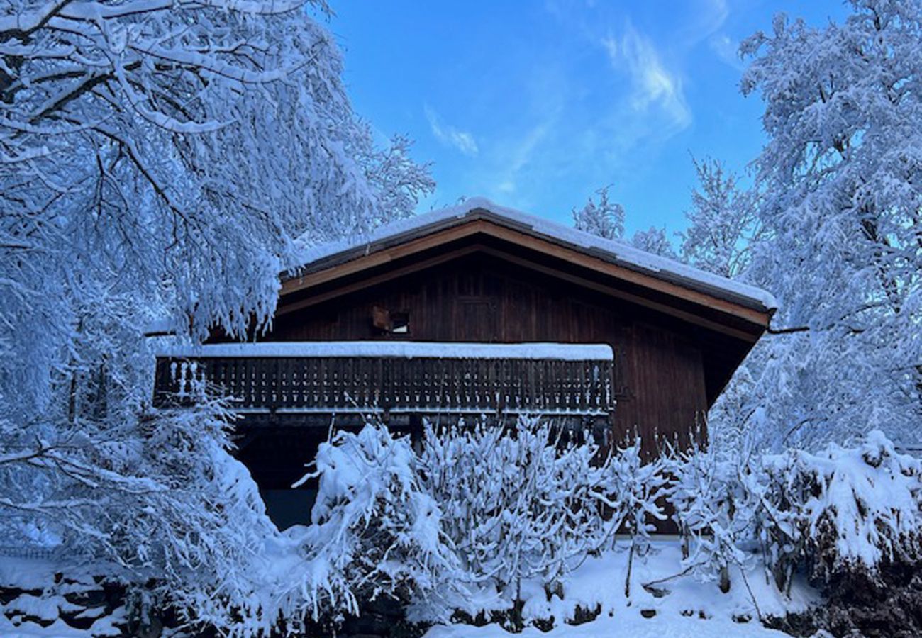 Chalet in Les Houches - Datcha of Sky - Chalet View Mt-Blanc + Studio