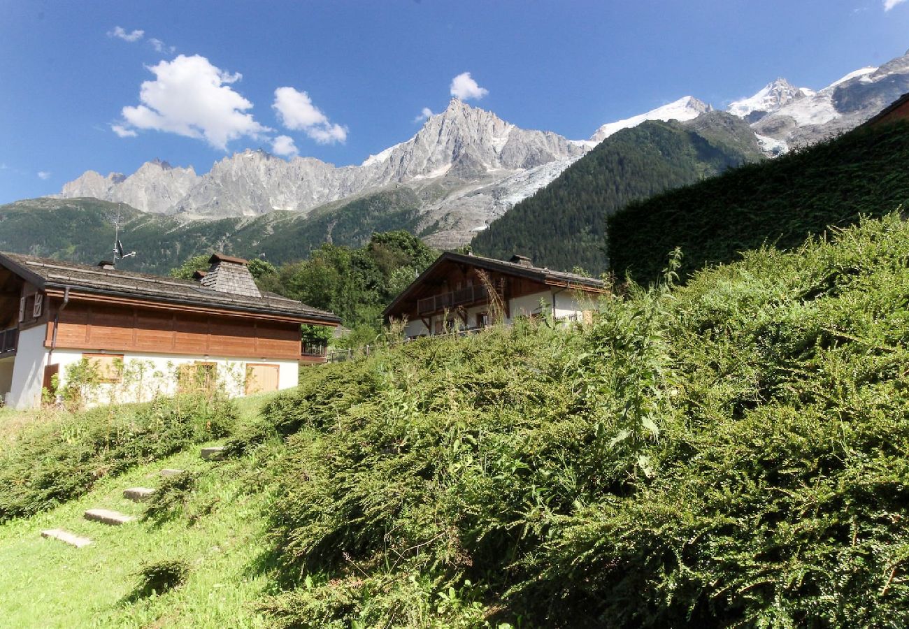 Apartment in Chamonix-Mont-Blanc - Les Granges - Terrasse - Vue Mont.Blanc