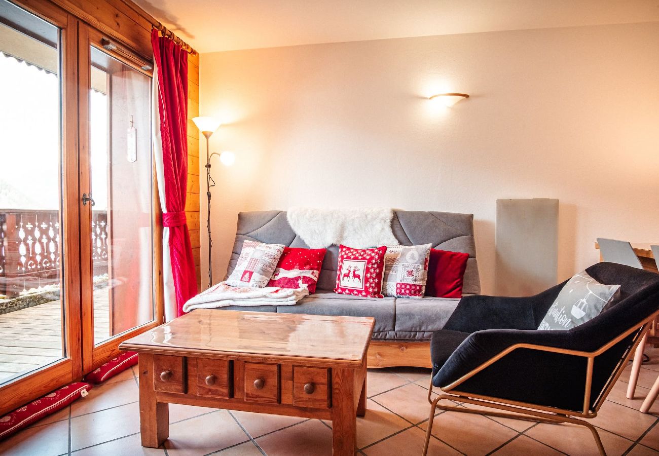 Apartment in Les Houches - Bellevue - Grande terrasse privée- Vues