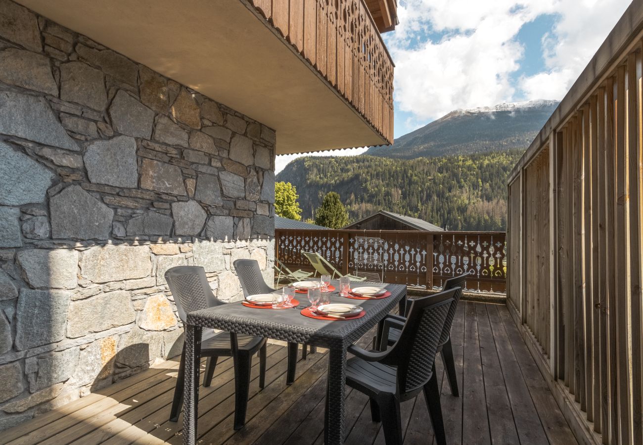 Apartment in Les Houches - Bellevue - Grande terrasse privée- Vues