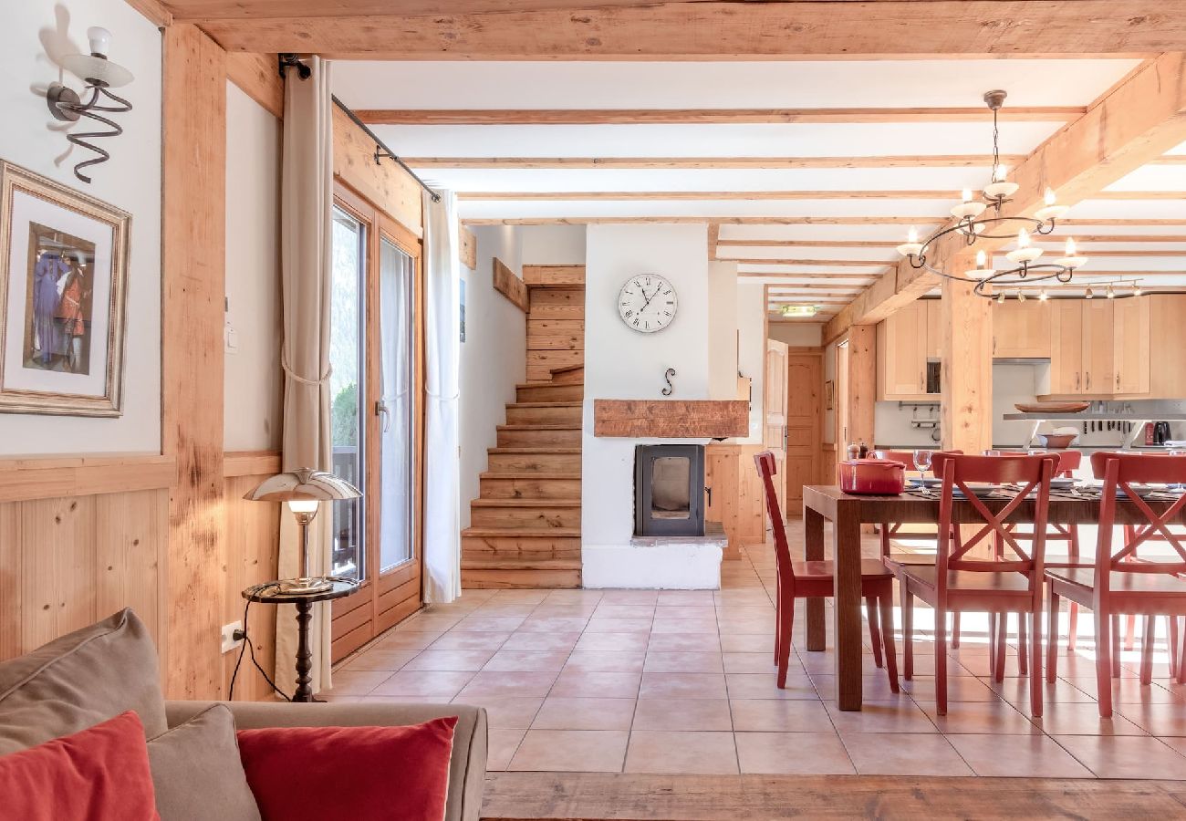 Chalet in Les Houches - Chalet Eveland - Grand chalet familial