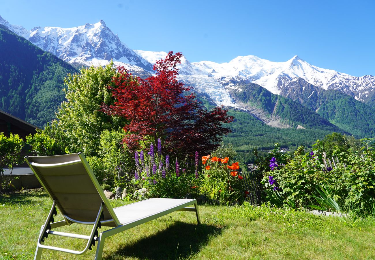 Chalet in Chamonix-Mont-Blanc - Chalet Moussoux – Vue Mont-Blanc, Jardin, Hammam