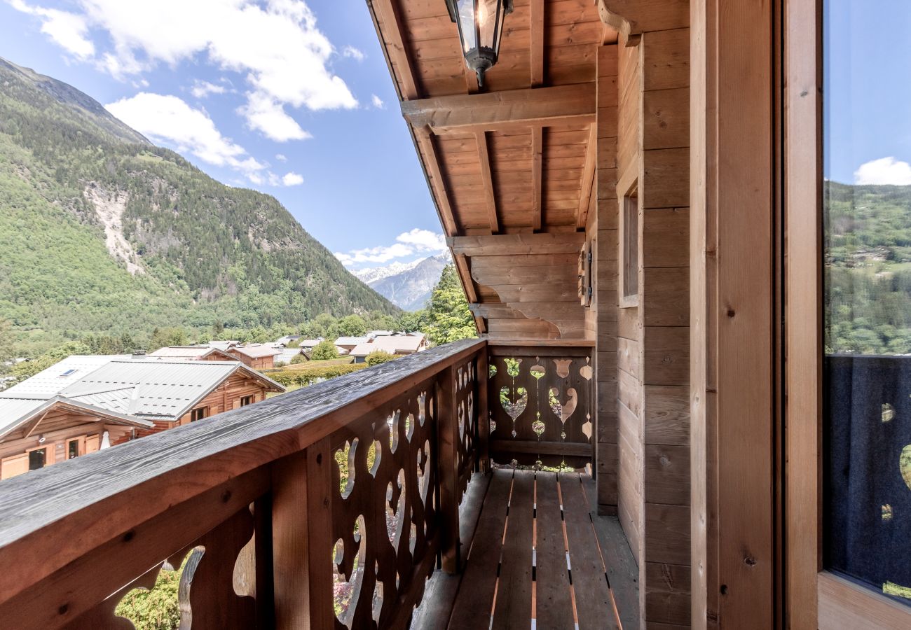 Chalet in Les Houches - Balcon De l'Europe - Jacuzzi privé - Jardin vue Mo