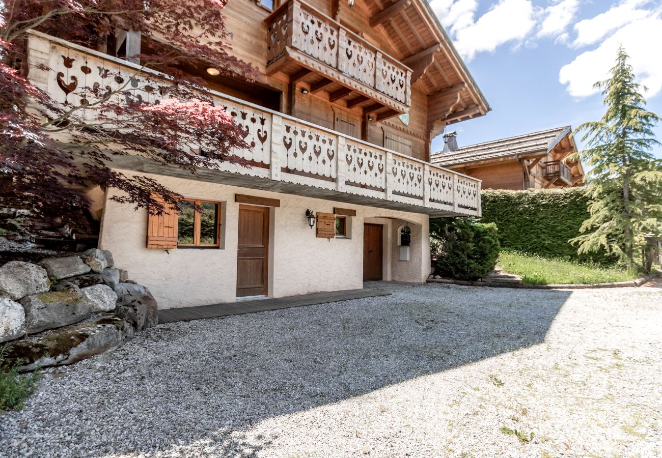 Chalet in Les Houches - Balcon De l'Europe - Jacuzzi privé - Jardin vue Mo