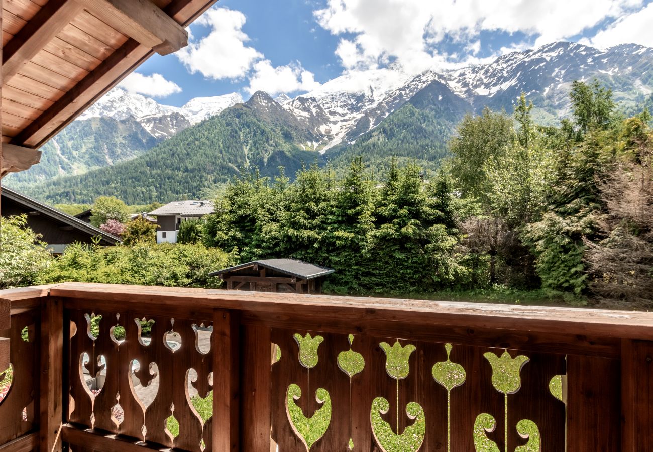 Chalet in Les Houches - Balcon De l'Europe - Jacuzzi privé - Jardin vue Mo