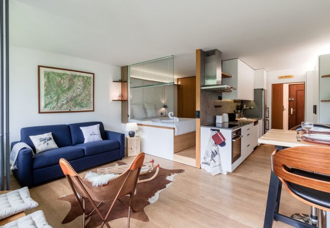  in Chamonix-Mont-Blanc - Lac des Gaillands - Rénové - Balcon avec vues