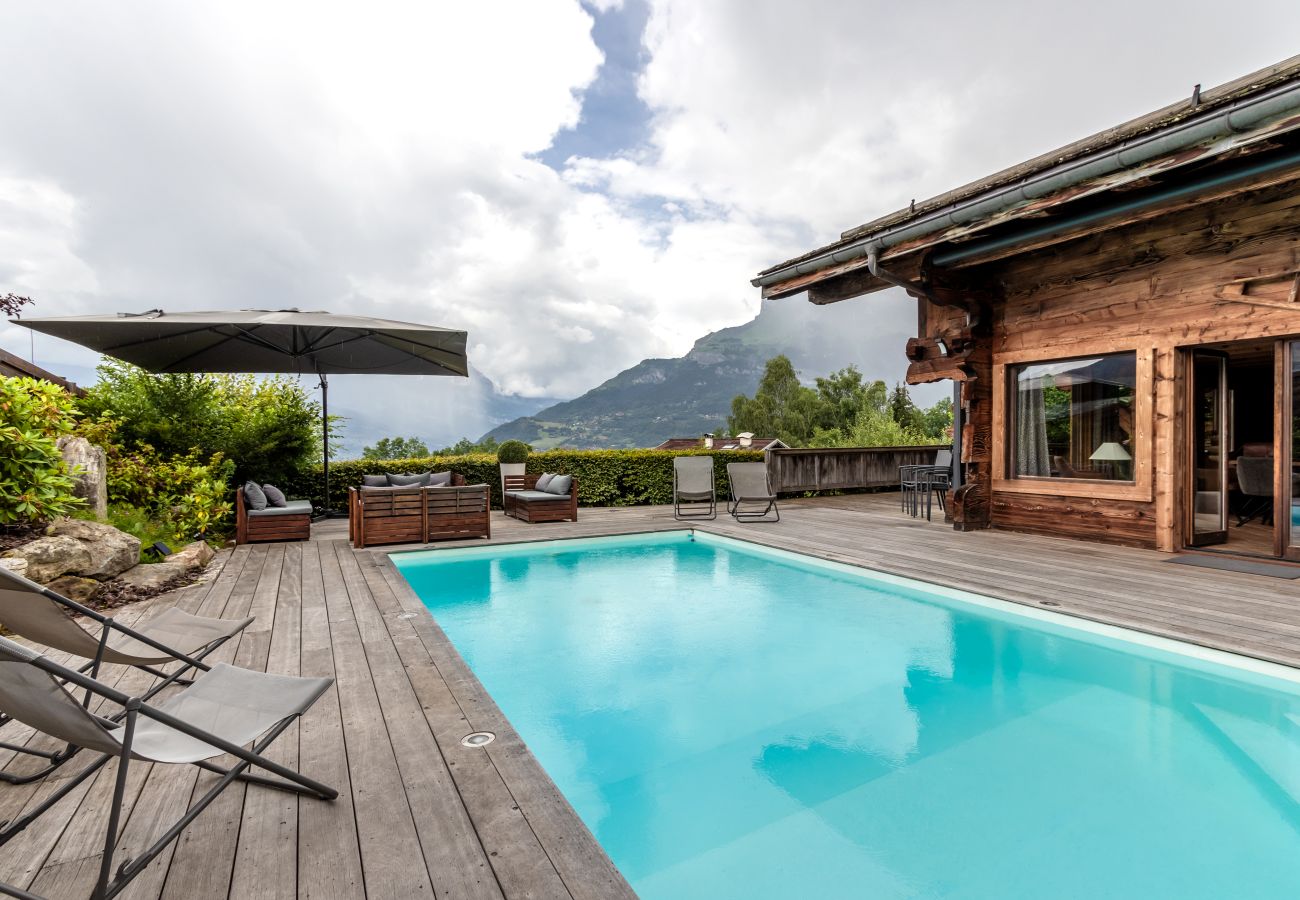 Chalet in Saint-Gervais-les-Bains - Chalet Hygge - Piscine - Calme