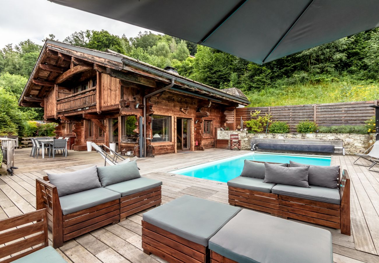 Chalet in Saint-Gervais-les-Bains - Chalet Hygge - Piscine - Calme