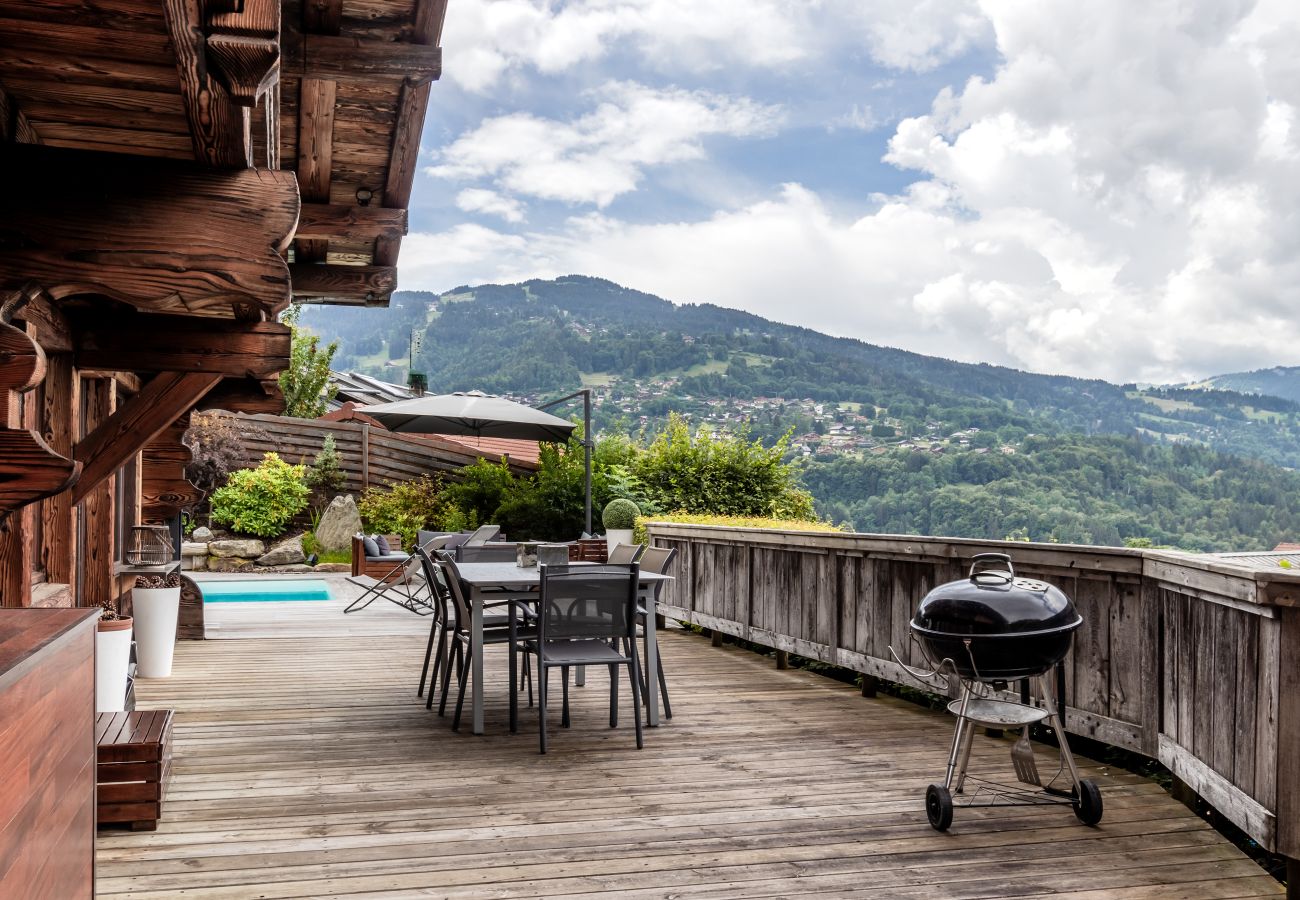 Chalet in Saint-Gervais-les-Bains - Chalet Hygge - Piscine - Calme