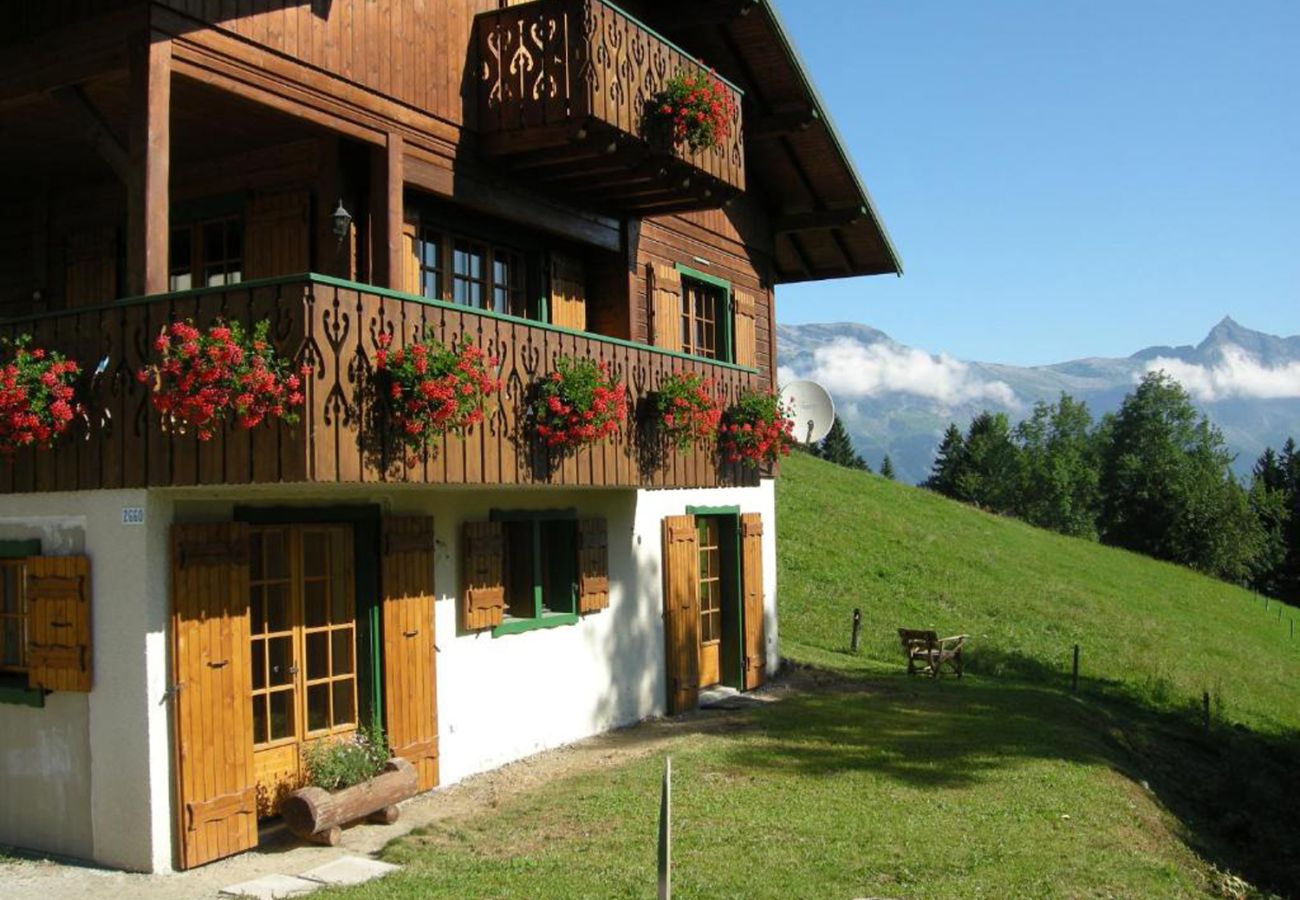 Chalet in Saint-Gervais-les-Bains - Chalet Marie Paradis - 170 m2 - Balcon avec vue