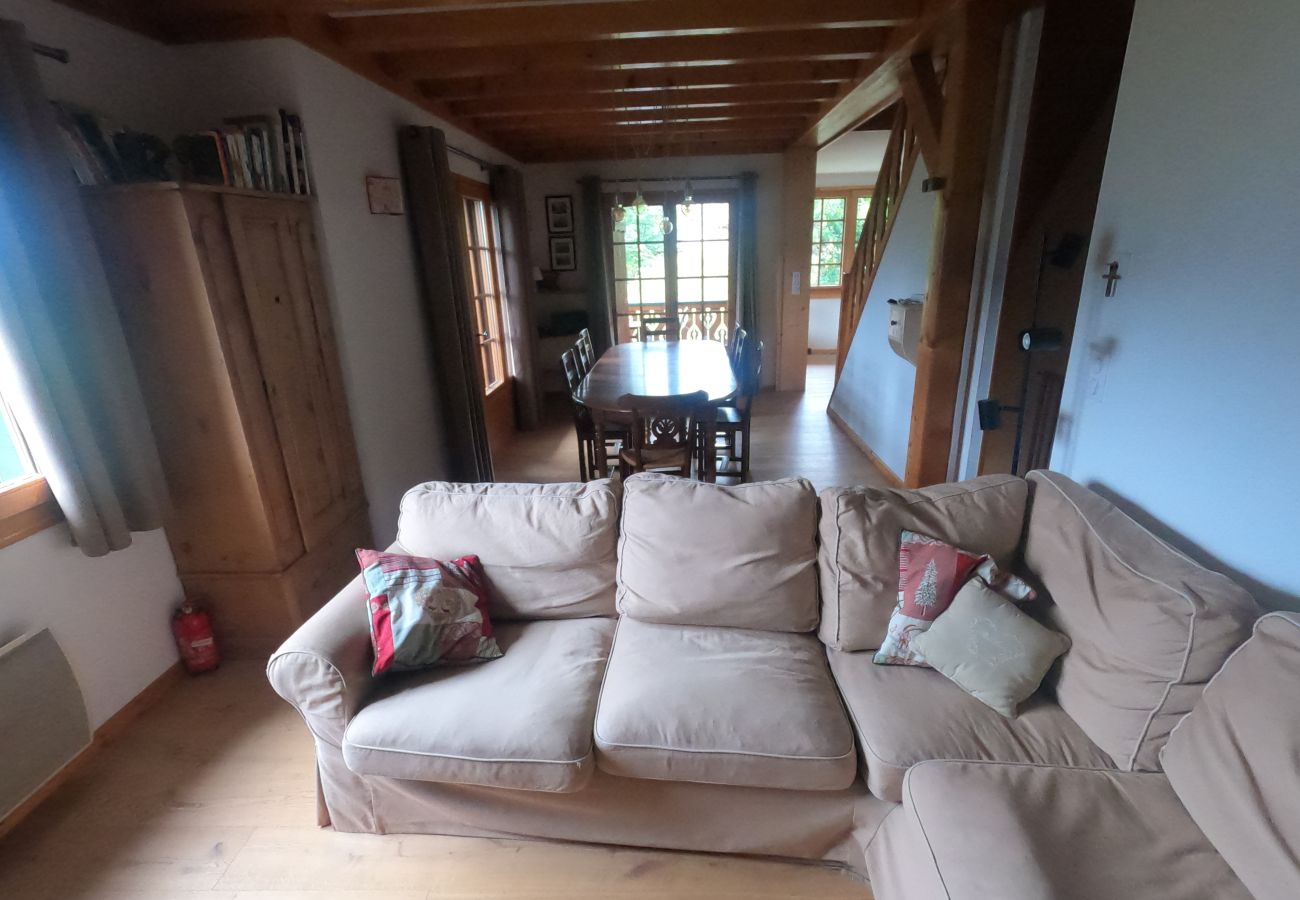 Chalet in Saint-Gervais-les-Bains - Chalet Marie Paradis - 170 m2 - Balcon avec vue