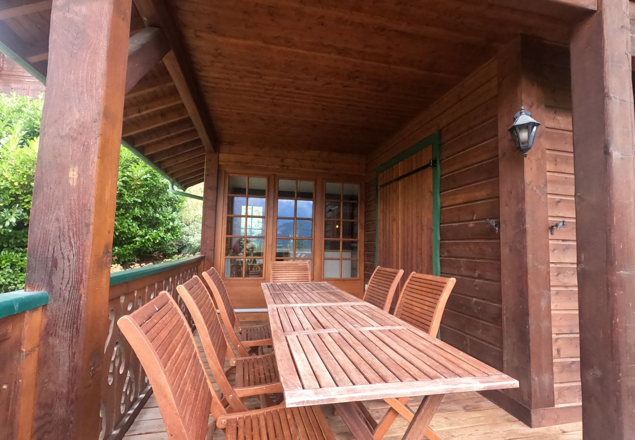 Chalet in Saint-Gervais-les-Bains - Chalet Marie Paradis - 170 m2 - Balcon avec vue