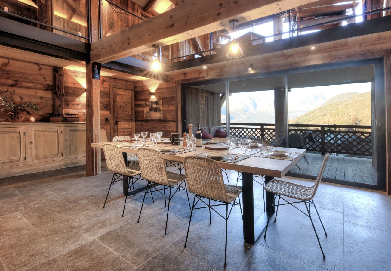 Chalet in Saint-Gervais-les-Bains - Ferme Picherie 25 Pax - Calm - Vue Panoramique