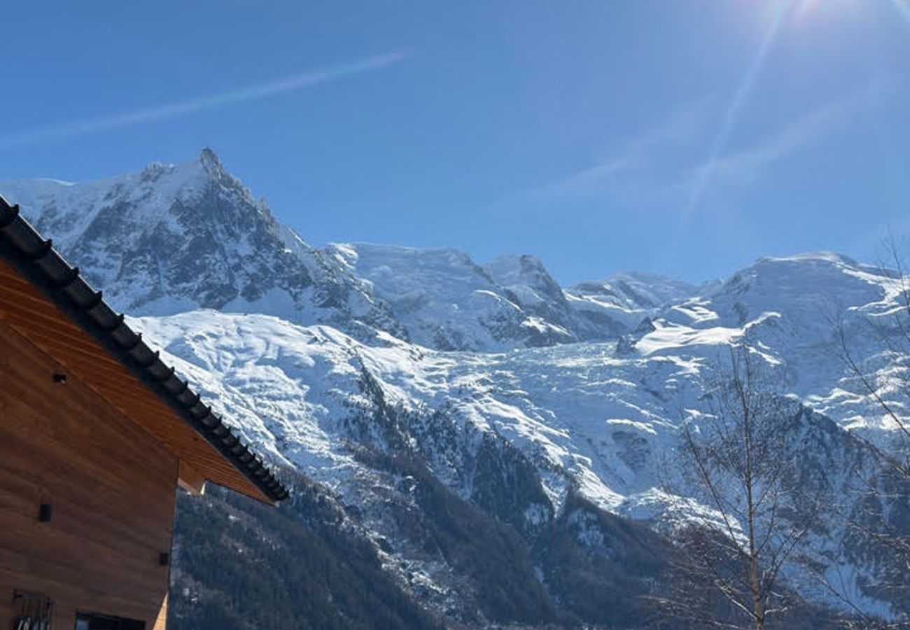 Chalet in Chamonix-Mont-Blanc - Chalet soljanel, Adossé à la forêt, Face au Mont-B