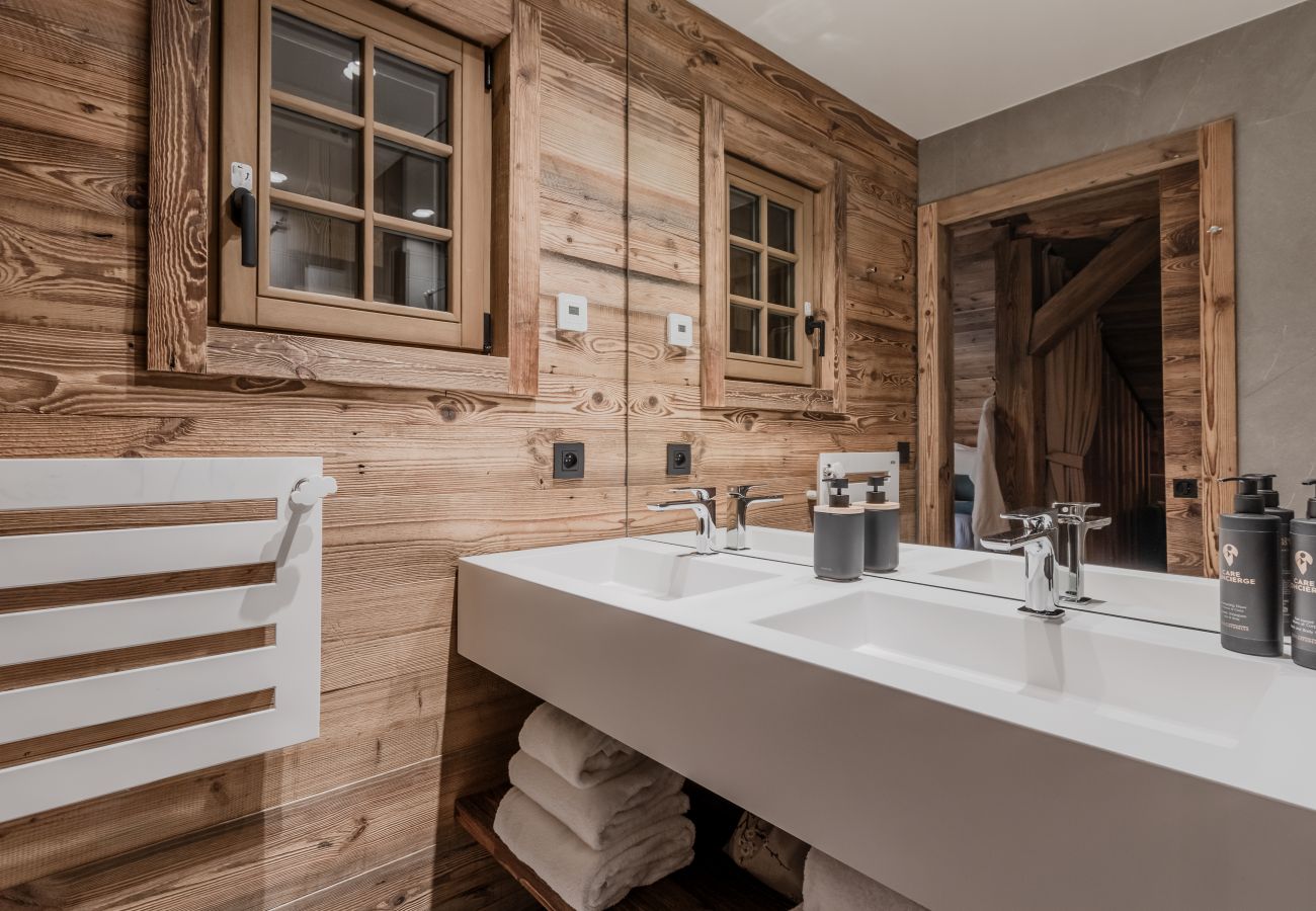 Chalet in Saint-Gervais-les-Bains - Chalet Remy - Chalet de luxe privé - Vues à 360°