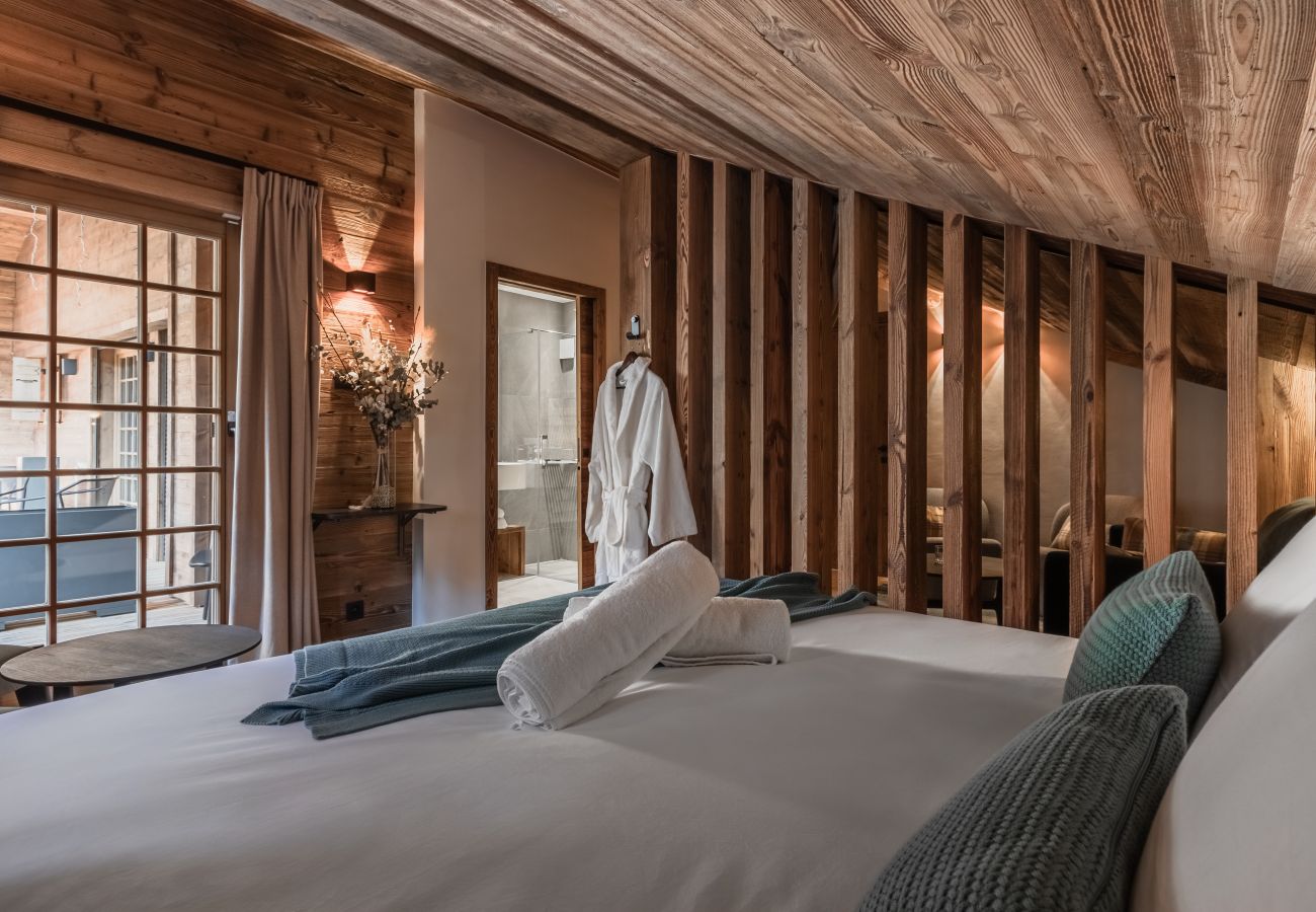 Chalet in Saint-Gervais-les-Bains - Chalet Remy - Chalet de luxe privé - Vues à 360°