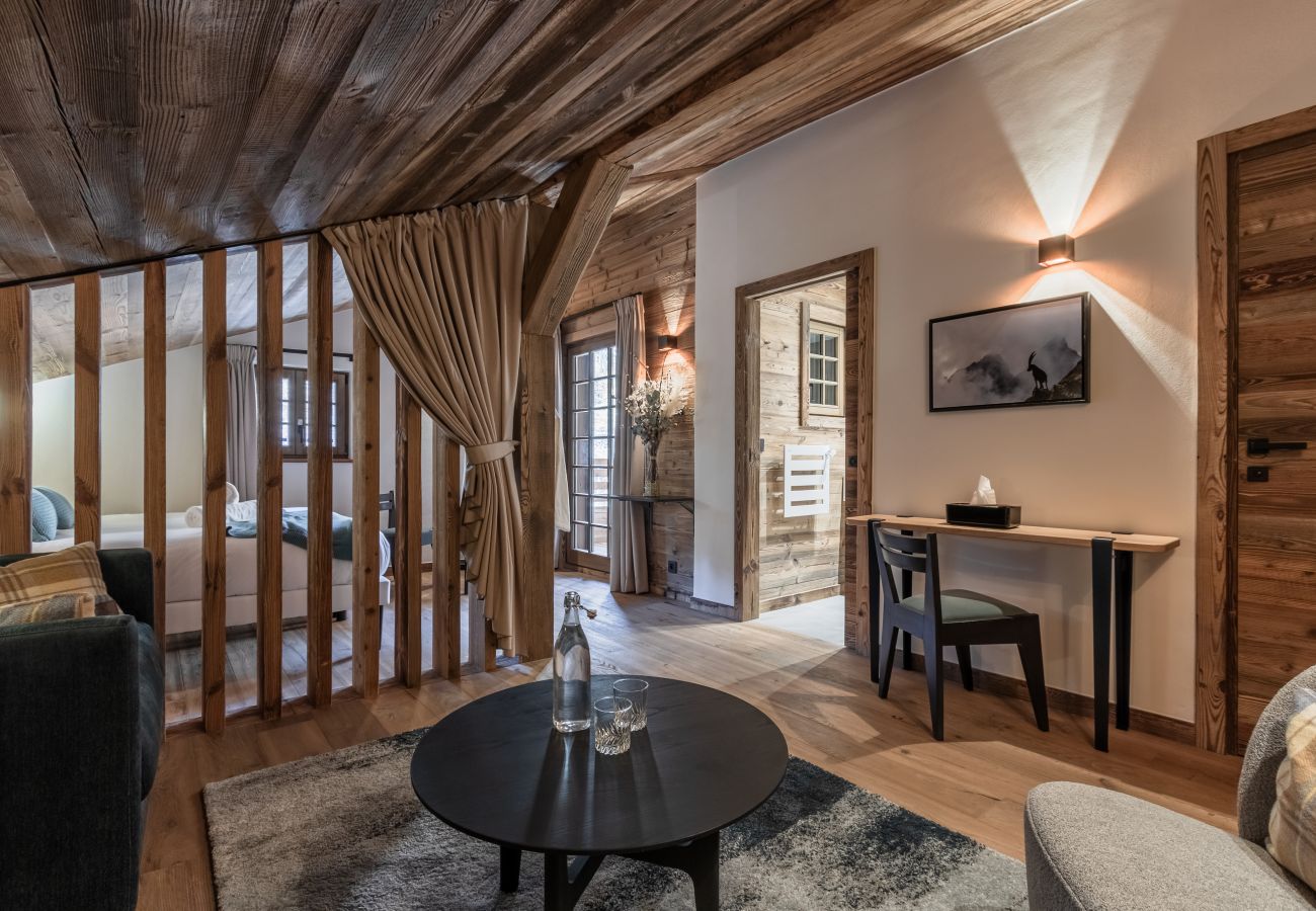 Chalet in Saint-Gervais-les-Bains - Chalet Remy - Chalet de luxe privé - Vues à 360°