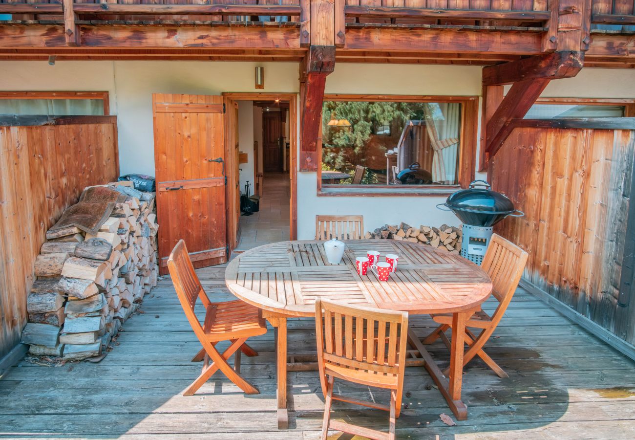 Apartment in Les Houches - Maison Neuve 3 - Sauna - Téléphérique - Mont-Blanc