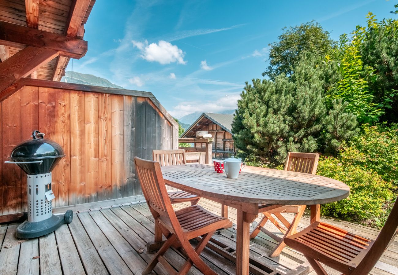 Apartment in Les Houches - Maison Neuve 3 - Sauna - Téléphérique - Mont-Blanc