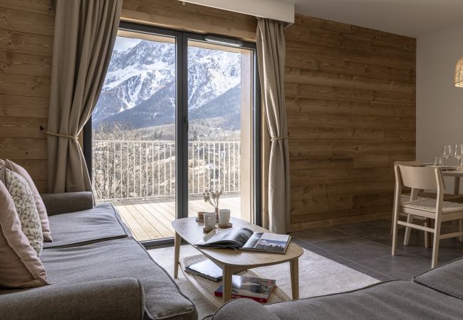  in Les Houches - Apartment Léo -Espace bien-être -Piscine