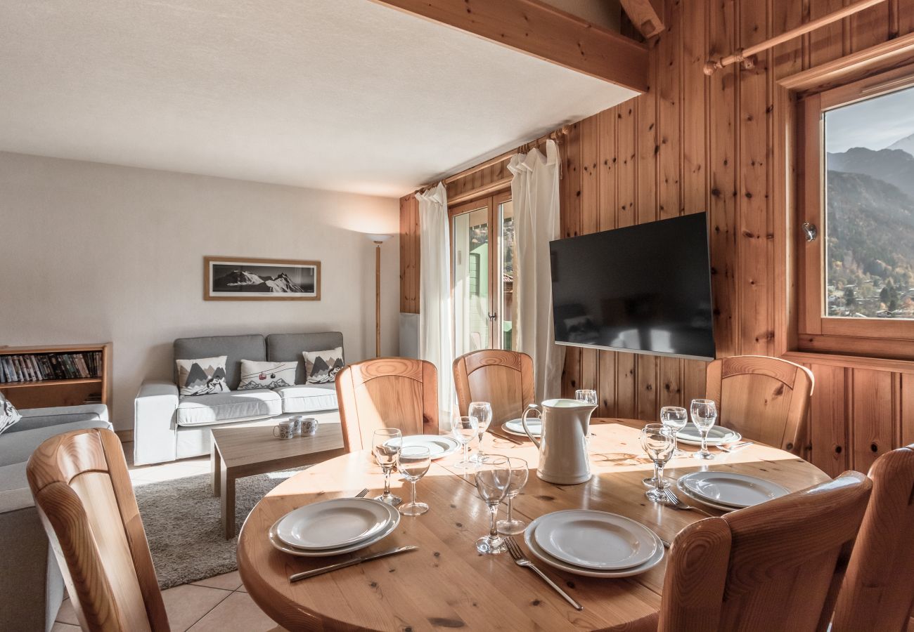 Apartment in Saint-Gervais-les-Bains - L'Edelweiss - Balcon - Vues