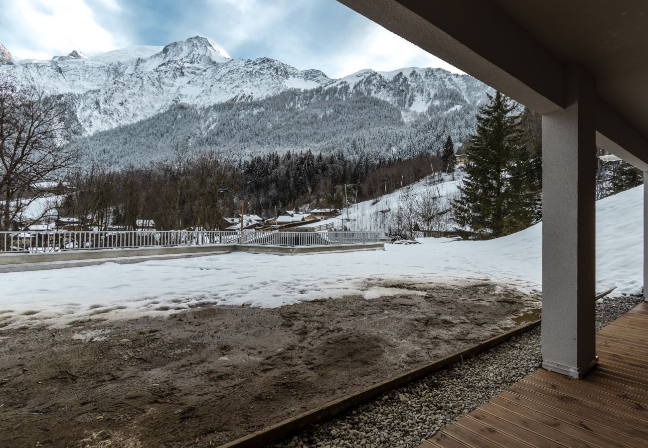 Apartment in Les Houches - The Bear – Sauna, Piscine - Face au Kandahar