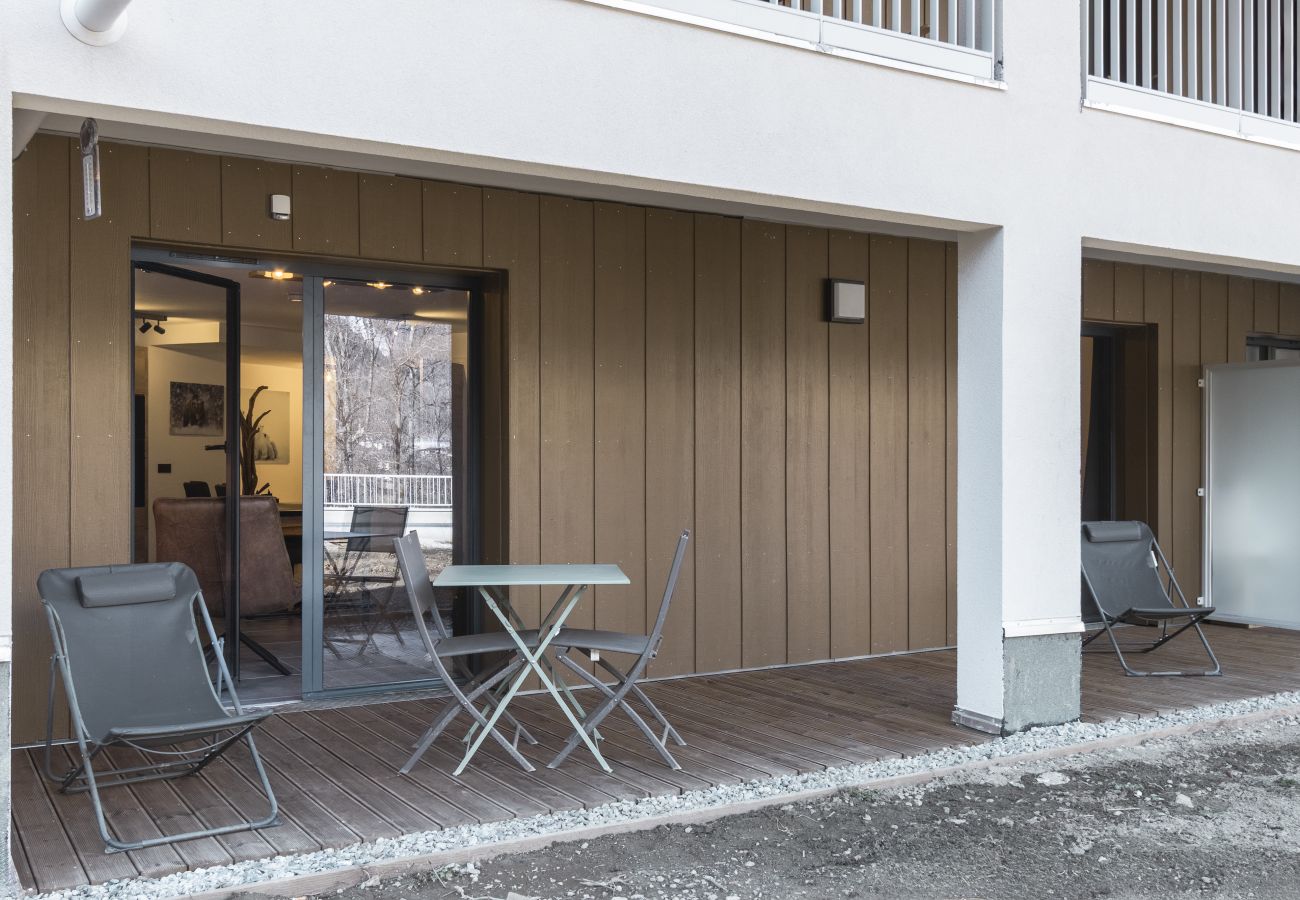 Apartment in Les Houches - The Bear – Sauna, Piscine - Face au Kandahar
