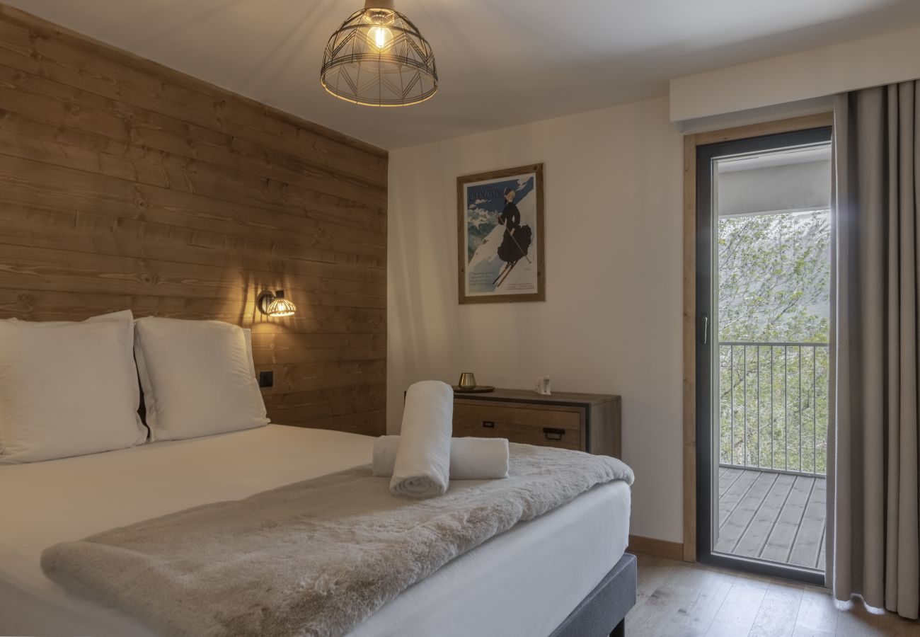 Apartment in Les Houches - Le mazot de Kayla - Espace bien être, picine • Vue