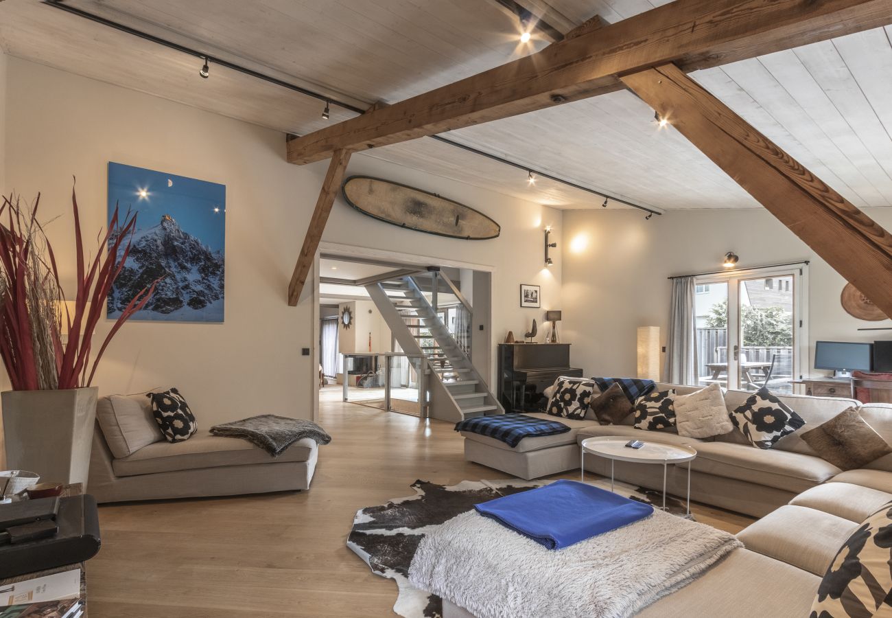 Chalet in Chamonix-Mont-Blanc - Chalet Zen - Sauna/Hammam - Vues